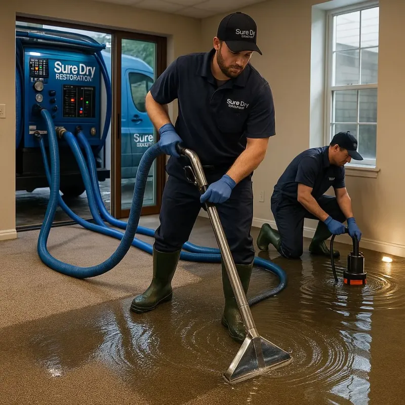Water Extraction and Removal process in Cathlamet, WA